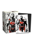 Dragon Shield Sleeves Standard Size Dual Matte Superman Core Red/White 100 Ct ATM16076
