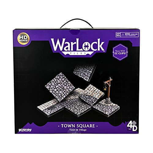 Dungeons & Dragons Wizkids Warlock Tiles Town & Village Town Square WZK-16521