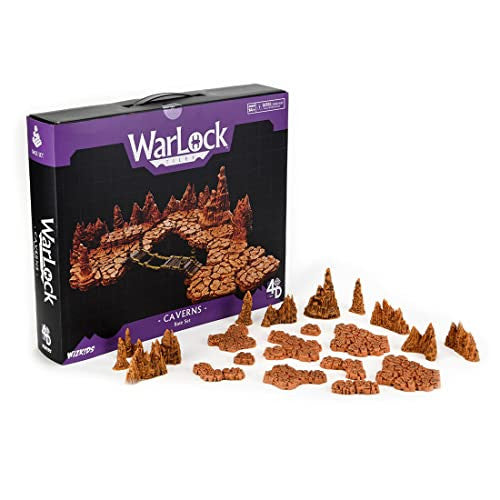 Dungeons & Dragons WizKids WarLock Tiles Caverns Base Set WZK-16533