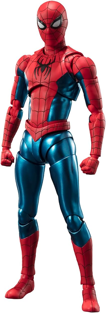 Tamashii Nations No Way Home Spider-Man New Red and Blue Suit Bandai Spirits S.H.Figuarts Action Figure BAS65529