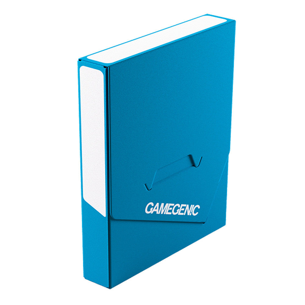 Gamegenic Cube Pocket 15+ Deck Box Slim Card Holder for Cube Drafting and Card Protection Blue GGS25101ML