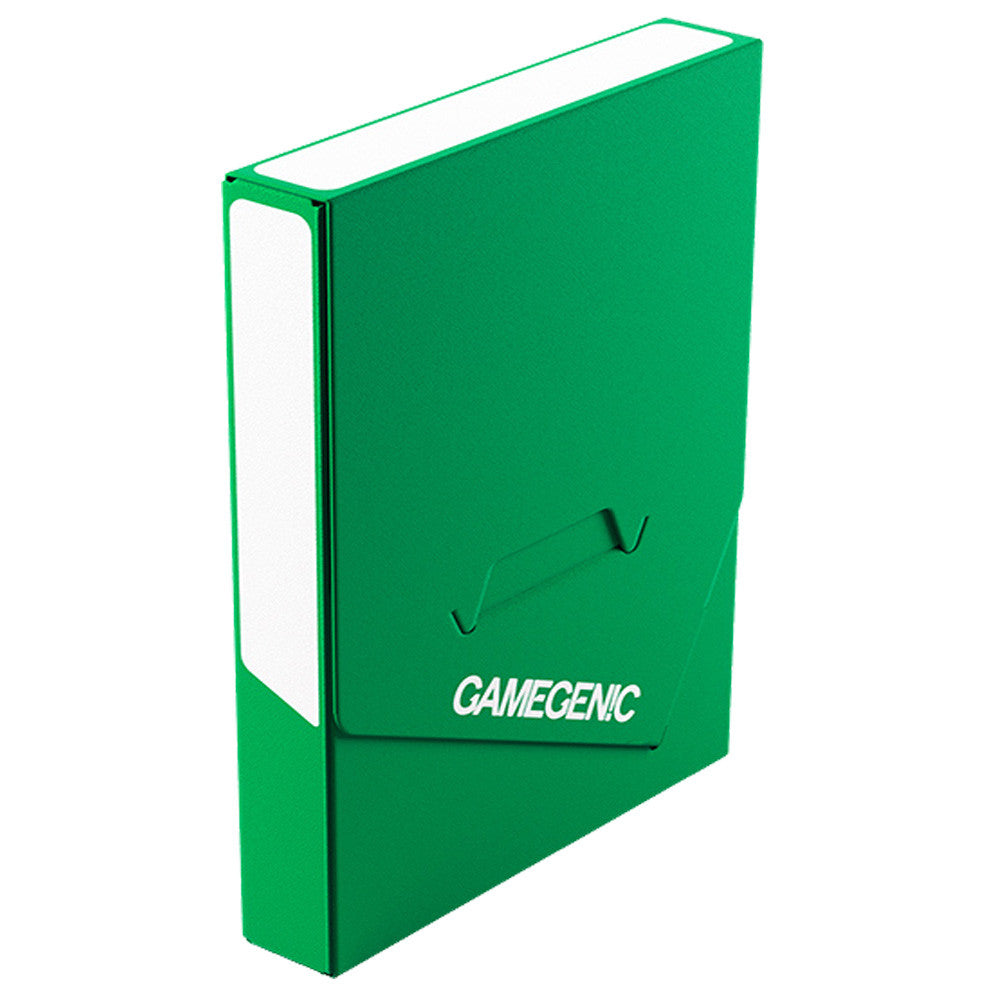 Gamegenic Cube Pocket 15+ Deck Box Slim Card Holder for Cube Drafting and Card Protection Green GGS25103ML