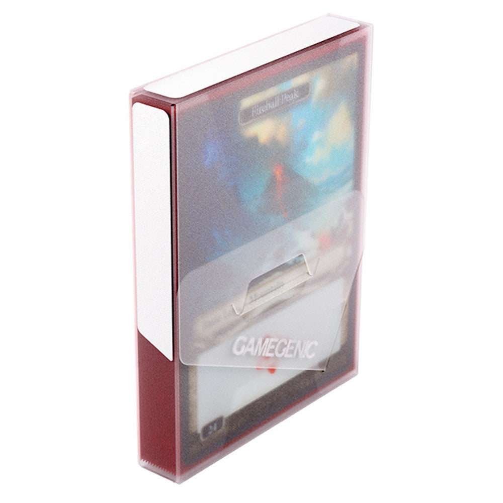 Gamegenic Cube Pocket 15+ Deck Box Slim Card Holder for Cube Drafting and Card Protection Clear GGS25105ML