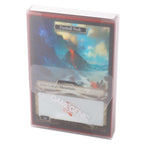 Gamegenic Cube Pocket 15+ Deck Box Slim Card Holder for Cube Drafting and Card Protection Clear GGS25105ML