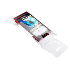 Gamegenic Cube Pocket 15+ Deck Box Slim Card Holder for Cube Drafting and Card Protection Clear GGS25105ML