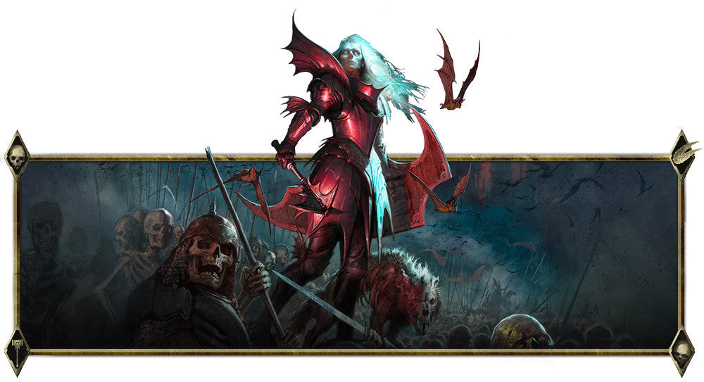 Games Workshop Warhammer Age of Sigmar Soulblight Gravelords Blood Knights Miniature 91-41