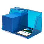 Gamegenic Bastion 100+ XL Deck Box Hold 100+ Double Sleeved Cards in Extra Thick Inner Sleeves Blue GGS22010ML