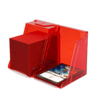 Gamegenic Bastion 100+ XL Deck Box Hold 100+ Double Sleeved Cards in Extra Thick Inner Sleeves Red GGS22011ML