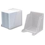 Gamegenic Bastion 100+ XL Deck Box Hold 100+ Double Sleeved Cards in Extra Thick Inner Sleeves White GGS22013ML