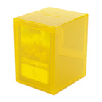 Gamegenic Bastion 100+ XL Deck Box Hold 100+ Double Sleeved Cards in Extra Thick Inner Sleeves Yellow GGS22015ML