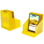 Gamegenic Bastion 100+ XL Deck Box Hold 100+ Double Sleeved Cards in Extra Thick Inner Sleeves Yellow GGS22015ML