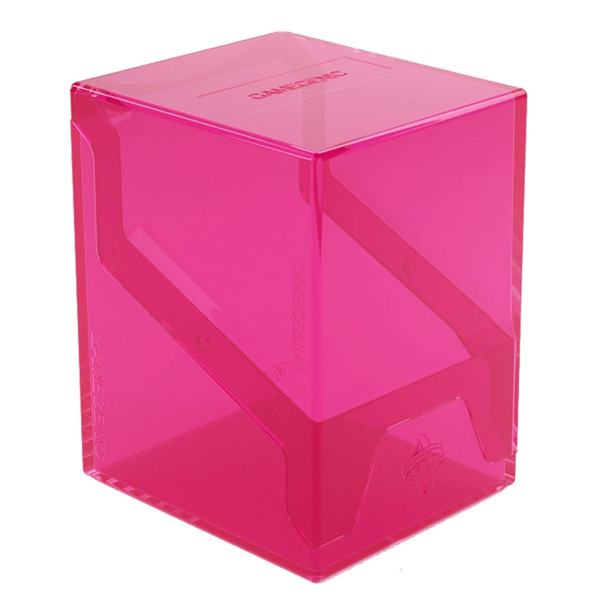 Gamegenic Bastion 100+ XL Deck Box Hold 100+ Double Sleeved Cards in Extra Thick Inner Sleeves Pink GGS22016ML