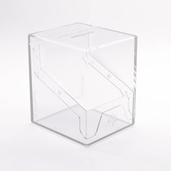 Gamegenic Bastion 100+ XL Deck Box Hold 100+ Double Sleeved Cards in Extra Thick Inner Sleeves Clear GGS22017ML