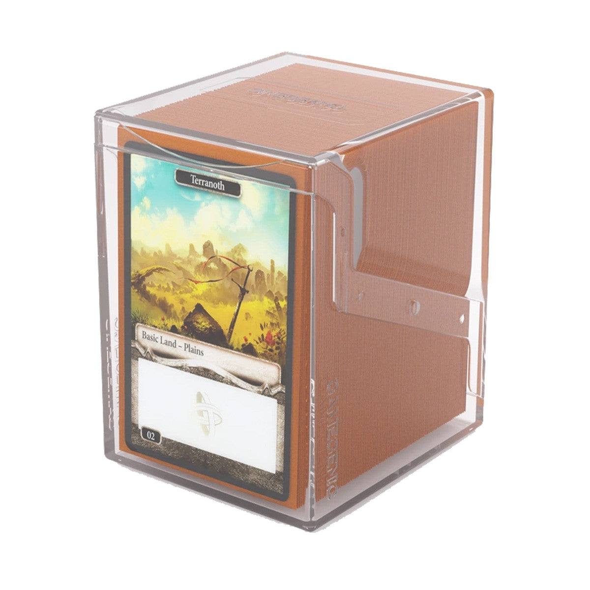 Gamegenic Bastion 100+ XL Deck Box Hold 100+ Double Sleeved Cards in Extra Thick Inner Sleeves Clear GGS22017ML