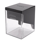 Gamegenic Bastion 100+ XL Deck Box Hold 100+ Double Sleeved Cards in Extra Thick Inner Sleeves Black Clear GGS22018ML