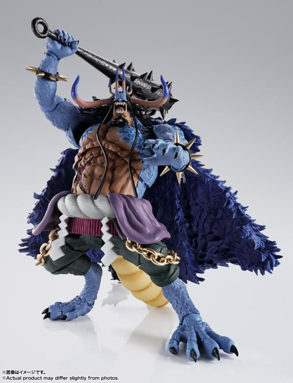 TAMASHII NATIONS One Piece Kaido King of The Beasts Man-Beast Form Bandai Spirits S.H.Figuarts Action Figure BAS65521