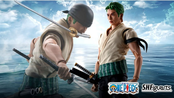 TAMASHII NATIONS A Netflix Series One Piece Roronoa Zoro Bandai Spirits S.H.Figuarts Action Figure BAS65768