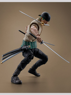 TAMASHII NATIONS A Netflix Series One Piece Roronoa Zoro Bandai Spirits S.H.Figuarts Action Figure BAS65768