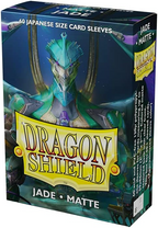 Dragon Shield Japanese Size Sleeves Matte Jade Card Sleeves 60ct AT-MDSH11104