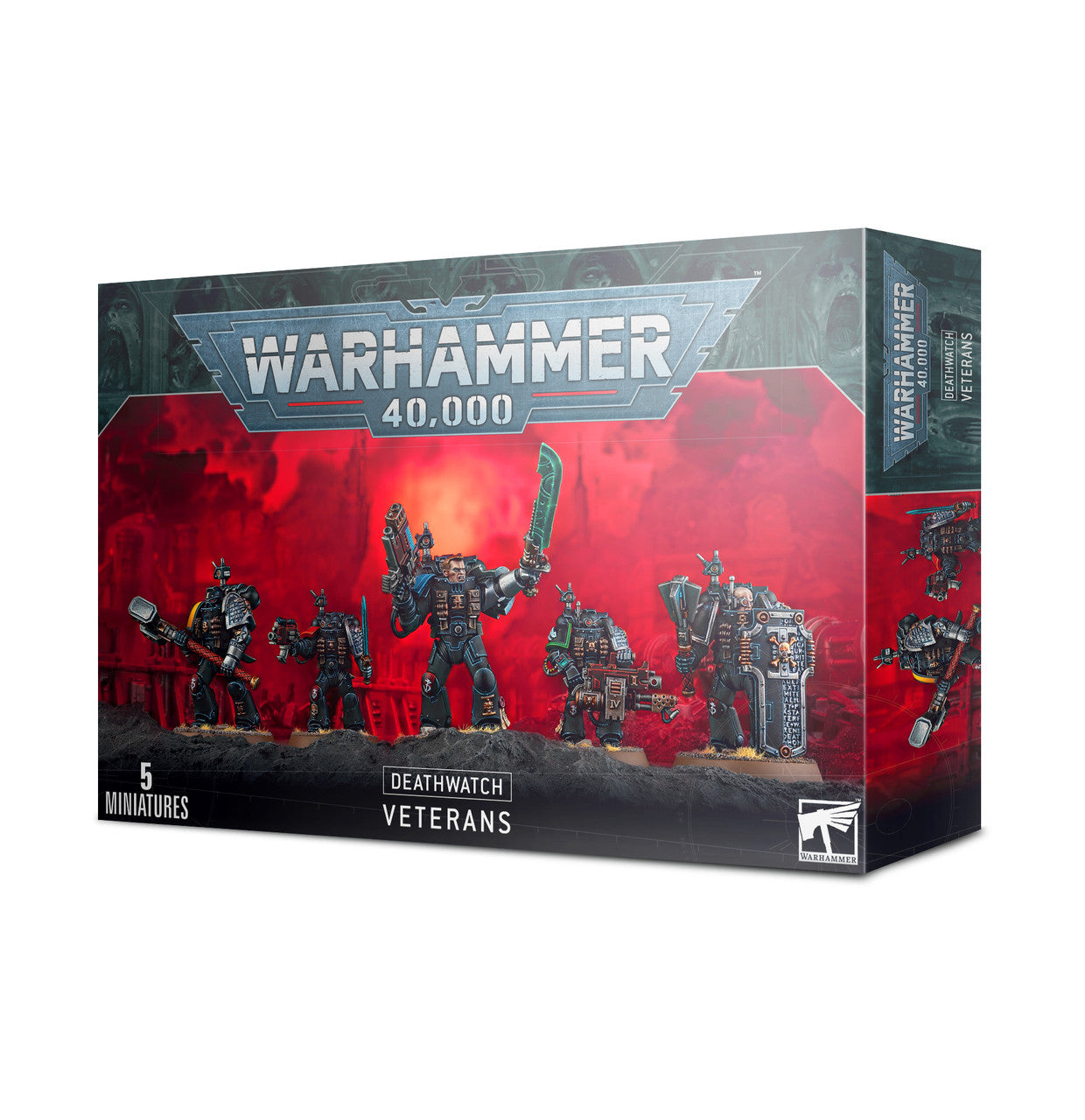 Games Workshop Warhammer 40K Deathwatch Veterans Can be used as a Kill Team 39-10