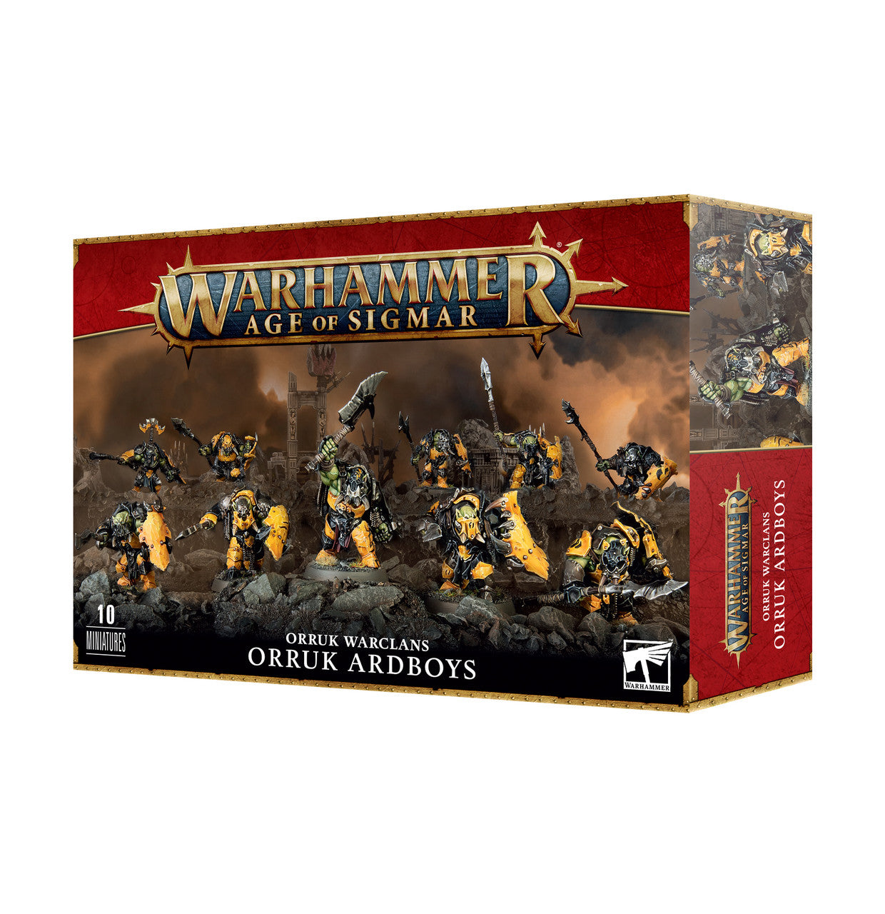 Games Workshop Warhammer Age of Sigmar Orruk Warclans Orruk Ardboyz 89-61