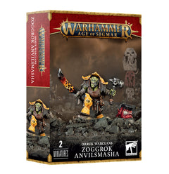 Games Workshop Warhammer Age of Sigmar Orruk Warclans Zoggrok Anvil Smasha 89-62