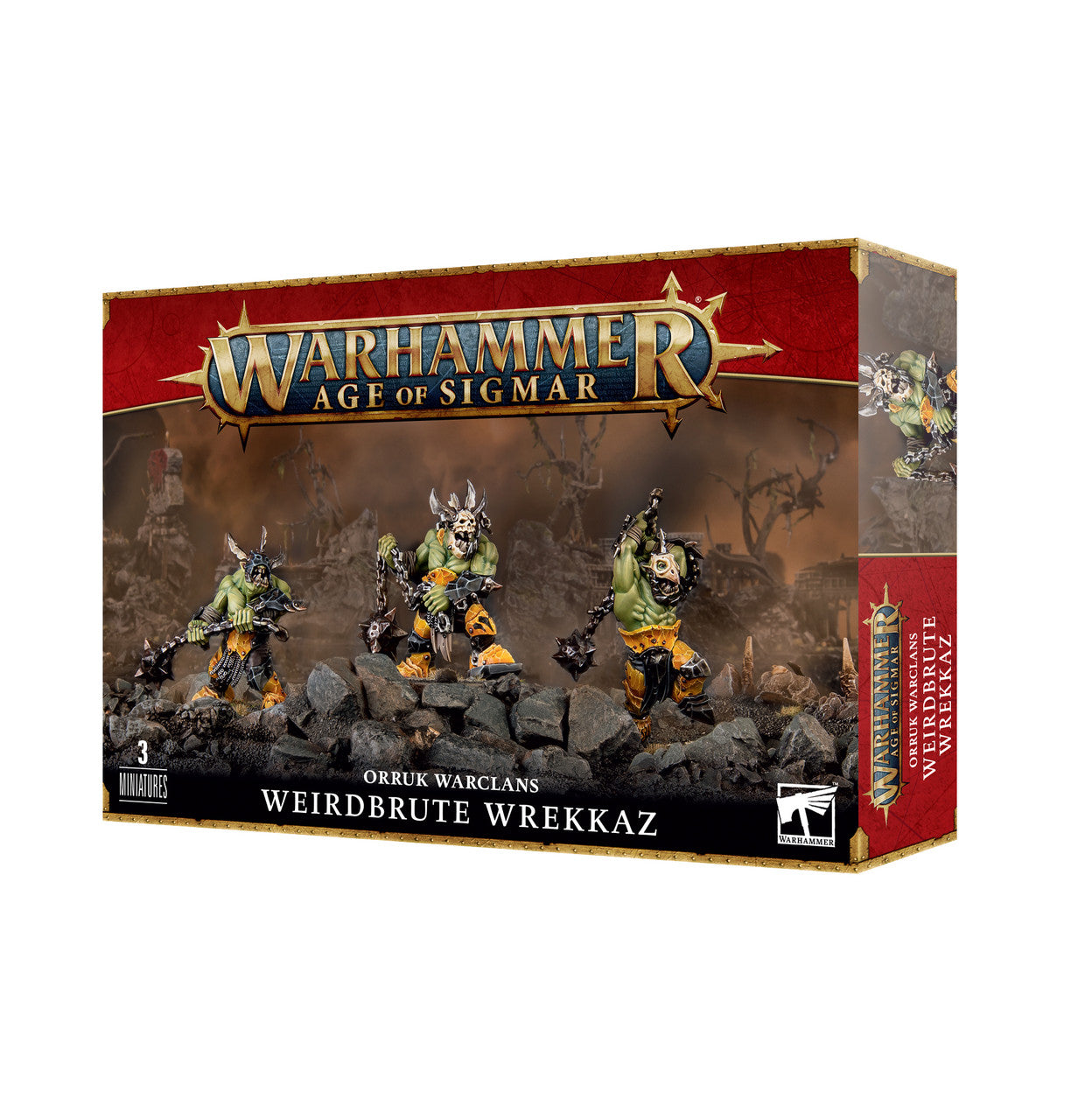 Games Workshop Warhammer Age of Sigmar Orruk Warclans Weirdbrute Wrekkaz 89-82