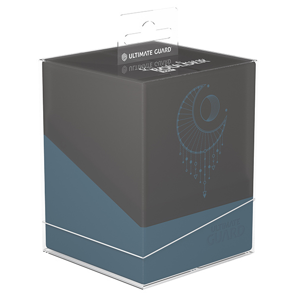 Ultimate Guard Druidic Secrets Deck Case 100+ Boulder Umbra Dark Blue UGD011426