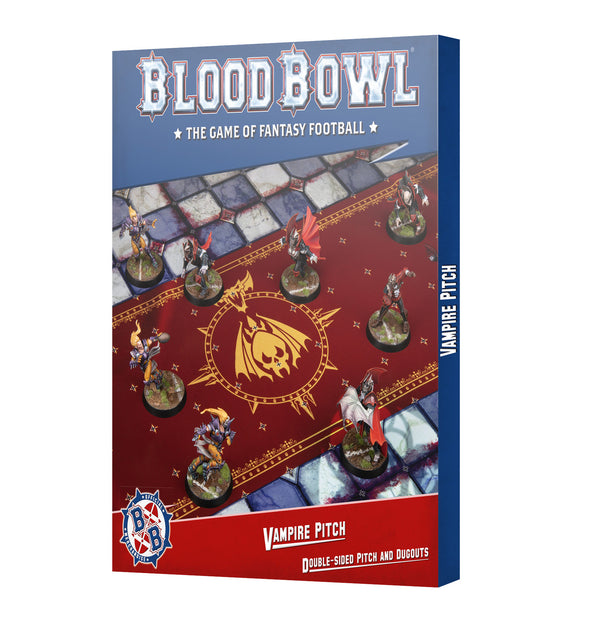 Games Workshop Blood Bowl Vampire Team Pitch & Dugouts Hobby Product 202-39