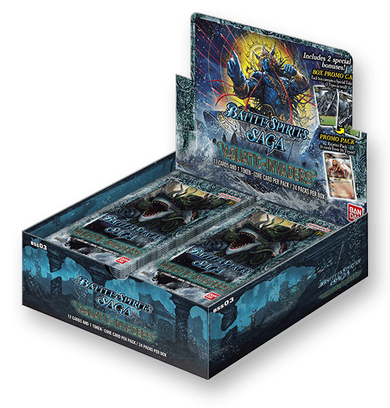 Battle Spirits Saga TCG: Set 03: Aquatic Invaders Booster Display (24) (BSS03)