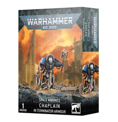 Games Workshop Warhammer 40K Space Marines Chaplain In Terminator Armour Plastic Box 2023 Edition 48-91