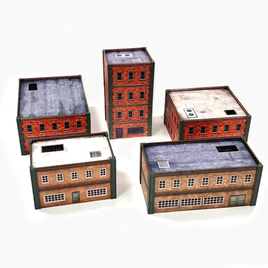 Monster Fight Club Metropolis Cityscapes Rural Downtown City Bundle MFC-15100