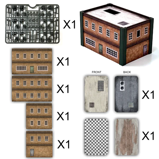 Monster Fight Club Metropolis Cityscapes Rural Downtown City Bundle MFC-15100