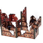 Monster Fight Club Metropolis Cityscapes Ruined Rural Downtown City Bundle MFC-15102