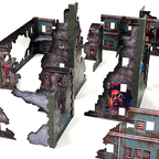 Monster Fight Club Metropolis Cityscapes Ruined Industrial District Bundle MFC-15103