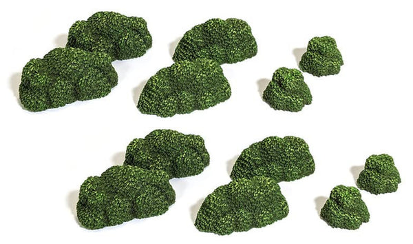 Monster Fight Club Scenery Verdant Bushes Pre-Painted Tabletop Game Scenery Bundle Pack of 2 MFC-10500K1-FBA
