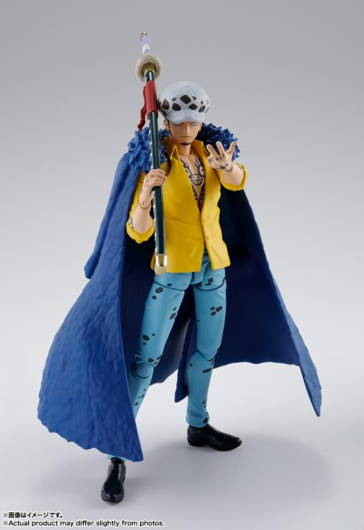 TAMASHII NATIONS One Piece Trafalgar Law The Raid on Onigashima Bandai Spirits S.H.Figuarts Action Figure BAS66053