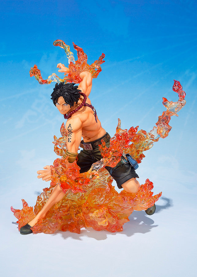 TAMASHII NATIONS One Piece Portga D Ace Brothers Bond Bandai Spirits FiguartsZERO Statue BAS65535