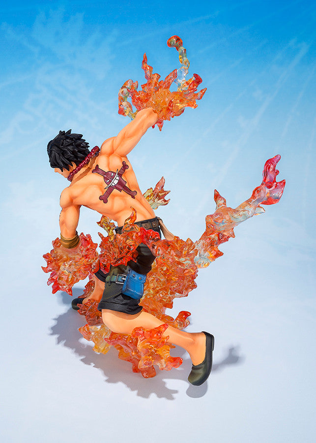 TAMASHII NATIONS One Piece Portga D Ace Brothers Bond Bandai Spirits FiguartsZERO Statue BAS65535