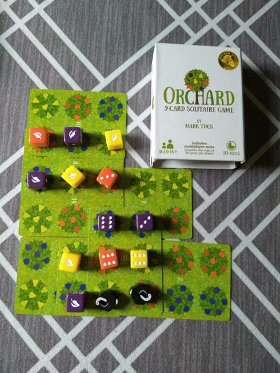 Orchard: A 9 card solitaire game