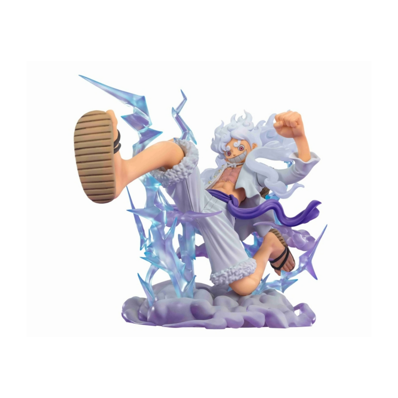 TAMASHII NATIONS One Piece [Extra Battle] Monky D. Luffy Gear 5 Gigant Bandai Spirits FiguartsZERO Collectible Figure BAS65662