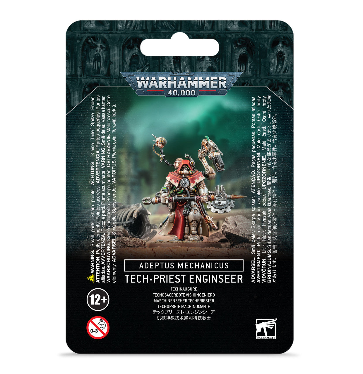 Games Workshop Warhammer 40K Adeptus Mechanicus Tech-Priest Enginseer Miniature 59-27