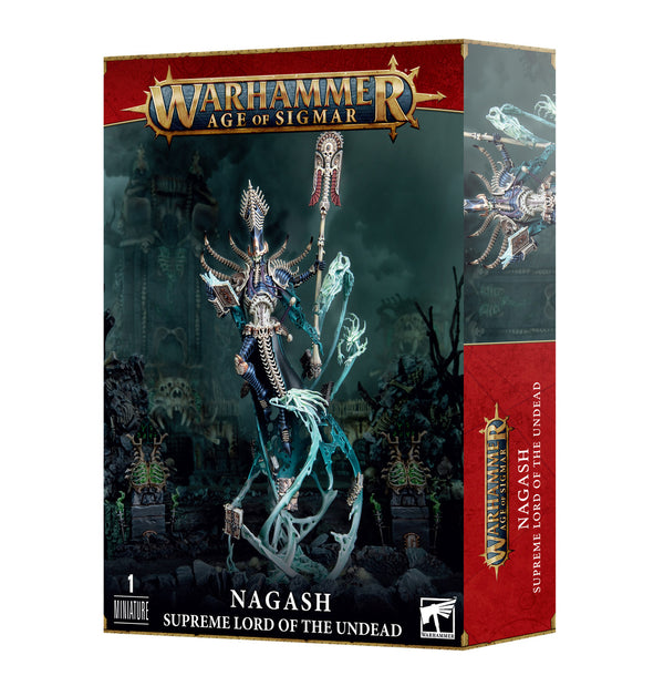 Games Workshop Warhammer Age of Sigmar Deathlords Nagash Supreme Lord of Undead Miniature 93-05