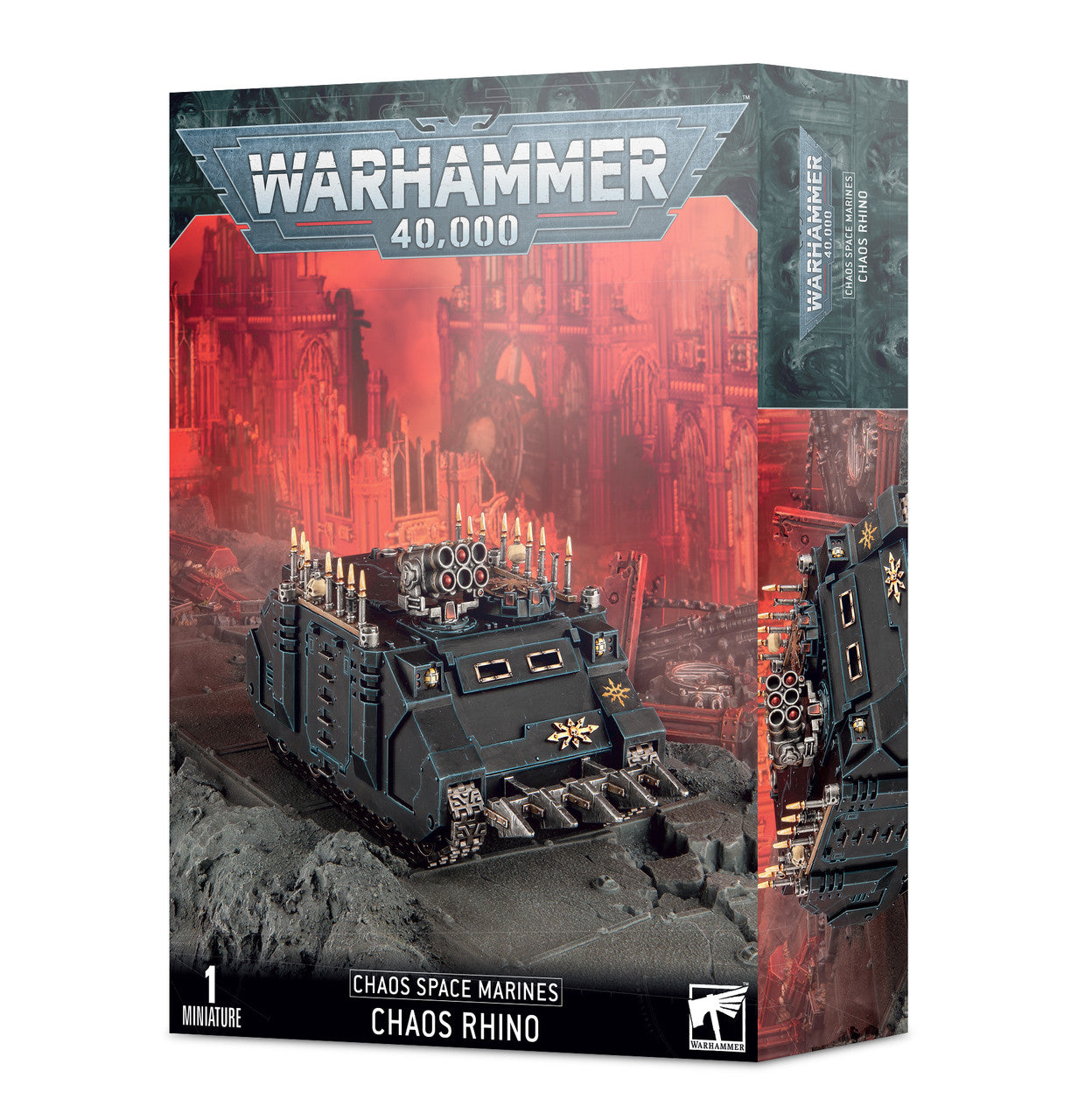 Games Workshop Warhammer 40K Chaos Space Marine Rhino 43-11