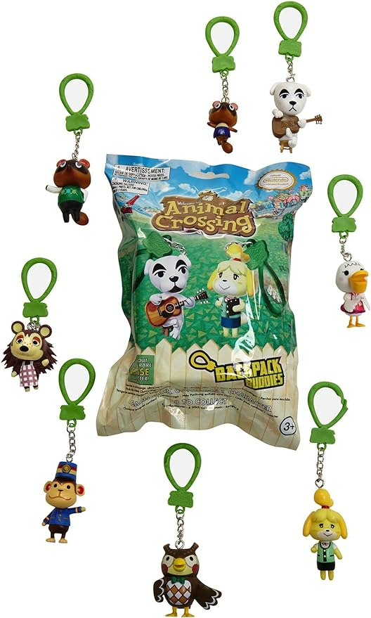 UCC Distributing Animal Crossing Backpack Buddies Hanger Clip Single Figure Random Selection UCCD-700176