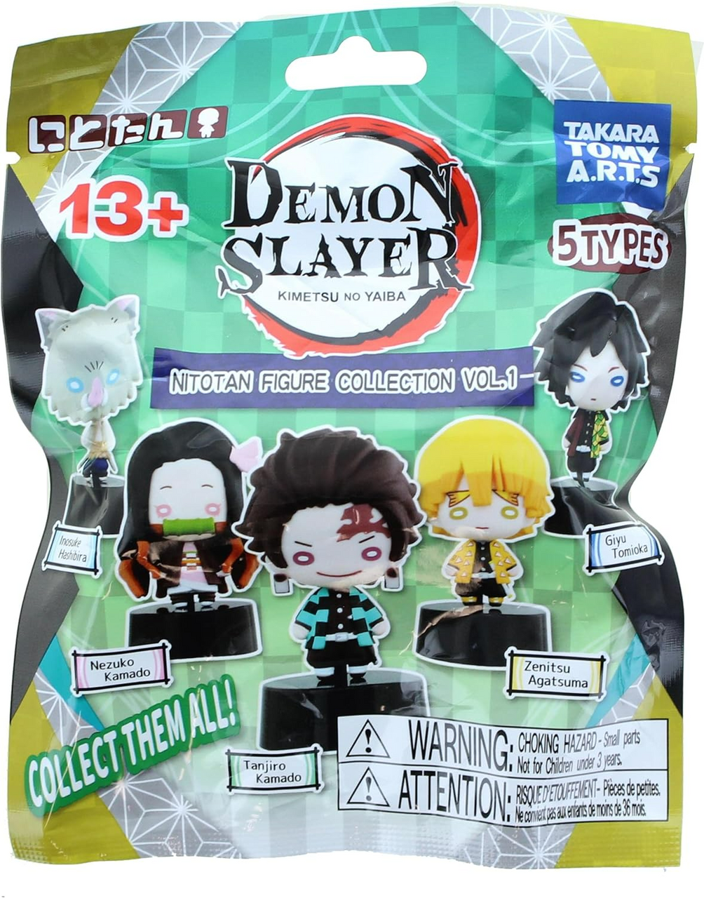 UCC Distributing Demon Slayer Nitotan Mini Figure Mystery Pack Series 2 Single Figure Random Selection UCCD-73033
