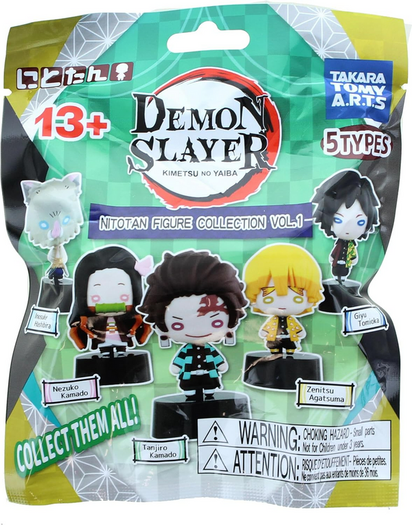 UCC Distributing Demon Slayer Nitotan Mini Figure Mystery Pack Series 2 Single Figure Random Selection UCCD-73033