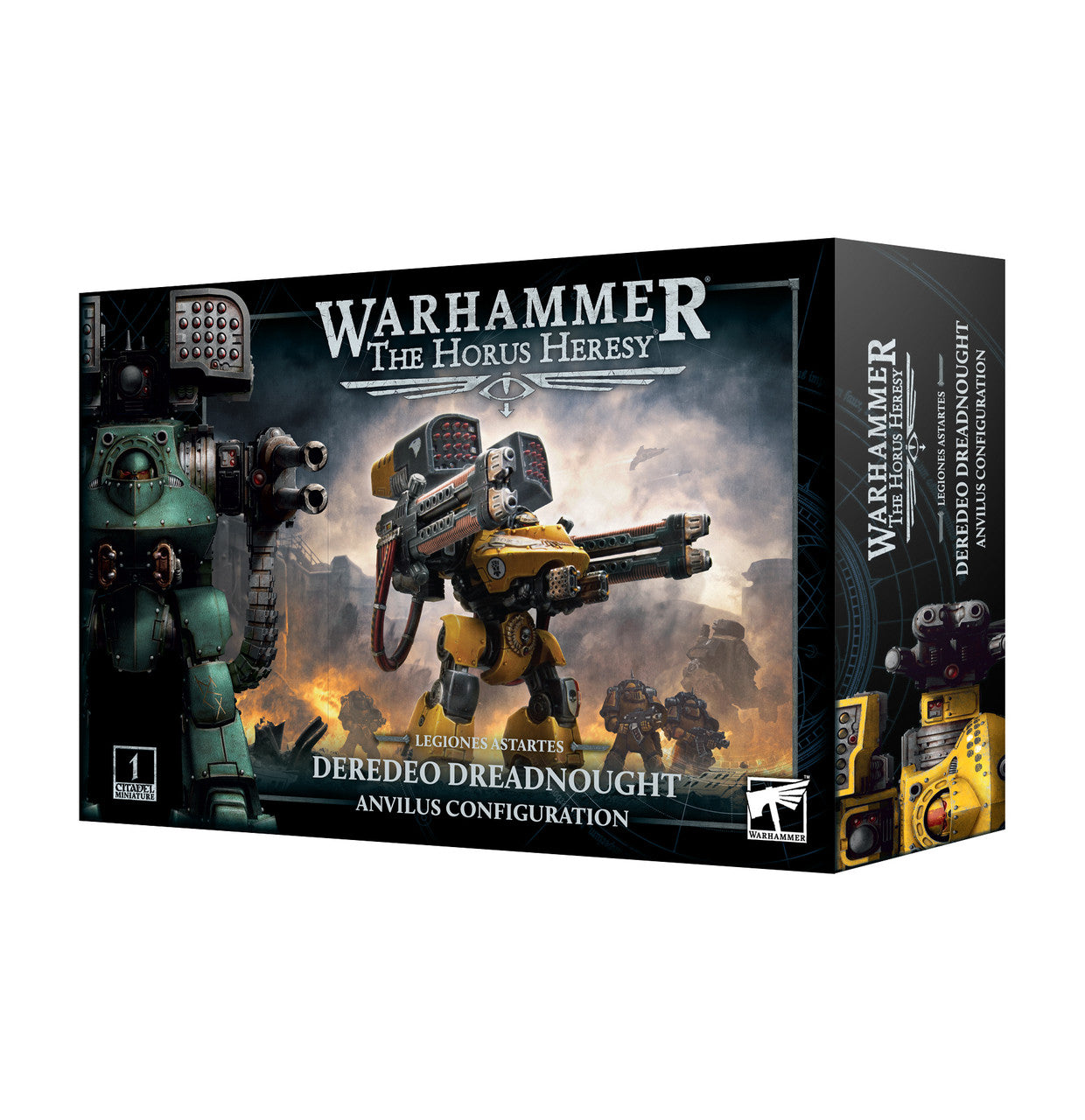 Games Workshop Warhammer The Horus Heresy Deredeo Dreadnought Anvilus Cnfiguration Plastic Box 31-36