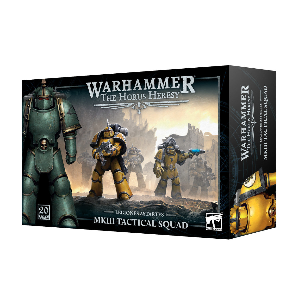Games Workshop The Horus Heresy Legiones Astartes MKIII TacticalL Squad Plastic Box 31-68