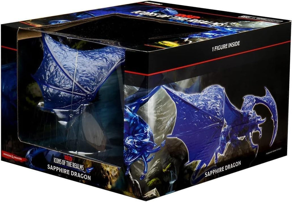 Wizkids Dungeons And Dragons Icons Of The Realms Saphire Dragon Premium Figure WZK96019